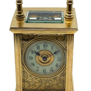 Masked Dial Carriage Clock